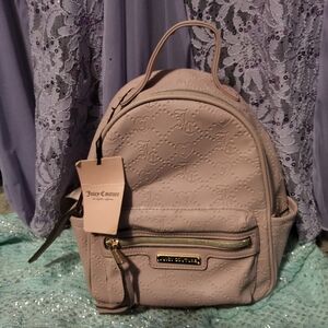 Juicy couture, mini backpack.